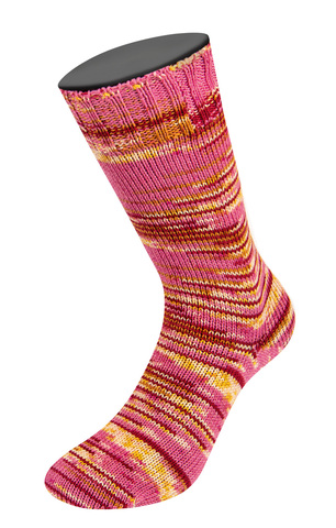 Lana Grossa Cool Wool Print 4 Socks 7201