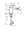 Hansgrohe Vernis Shape 71219000 Смеситель для биде (хром)