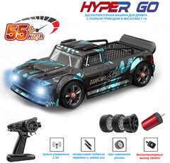 Радиоуправляемая машина для дрифта MJX Hyper Go 4WD Brushless 1:14 - MJX-14301 Полноприводная гоночная машина 4WD