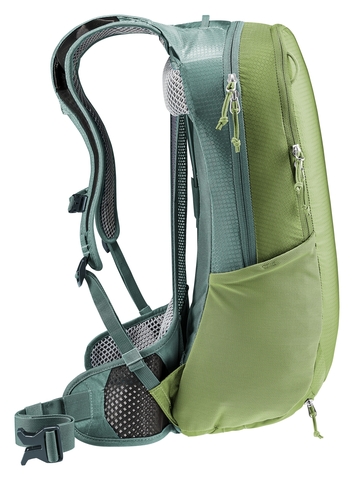 Картинка рюкзак велосипедный Deuter Race Air 10 Meadow/Ivy - 3