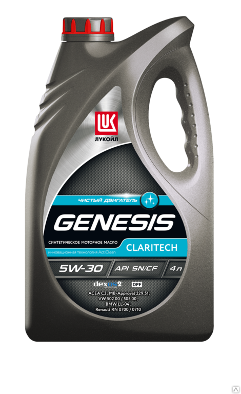 Лукойл Genesis Claritech 5W30 Синтетическое моторное масло