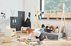 Детская кроватка Maralis из ясеня в виде вигвама 70 x 140 cm