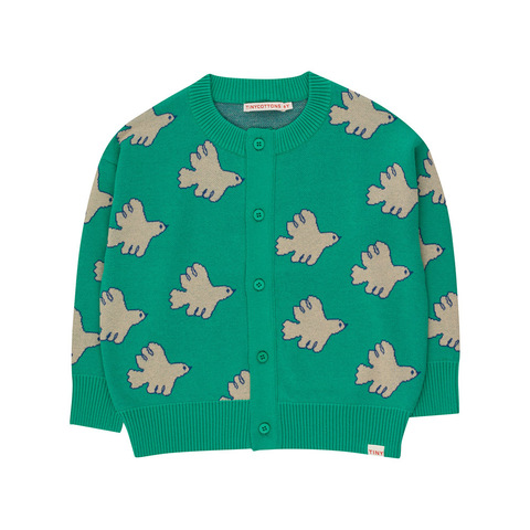 Кардиган Tinycottons Doves Emerald