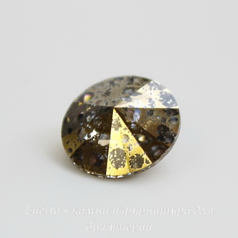 1122 Rivoli Ювелирные стразы Сваровски Crystal Gold Patina (SS39) 8,16-8,41 мм ()