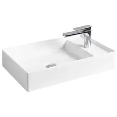 ArtCeram Scalino SCL003 05 00 Раковина накладная, 60x38, цвет: белый матовый фото