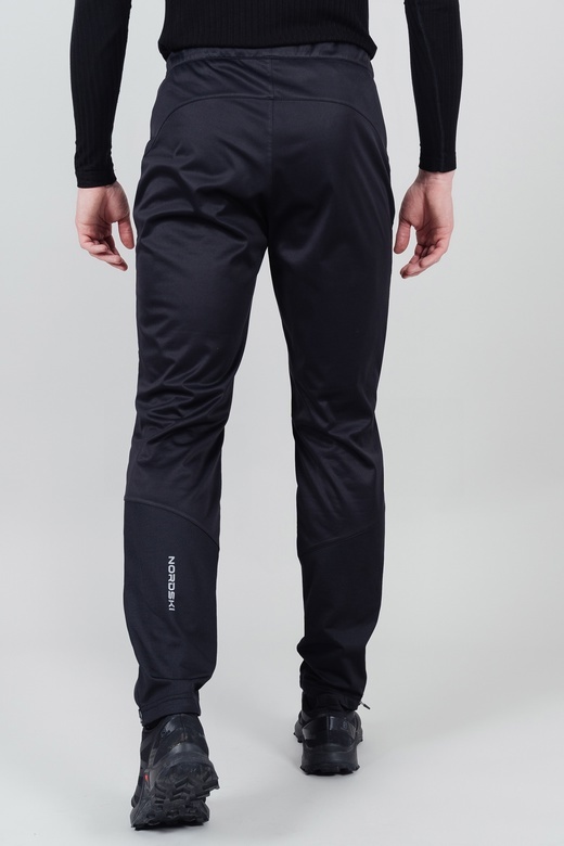 Nordski Hybrid тренировочный лыжный костюм мужской black - 8