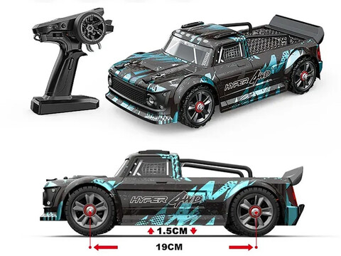 Радиоуправляемая машина для дрифта MJX Hyper Go 4WD Brushless 1:14 - MJX-14301 Полноприводная гоночная машина 4WD