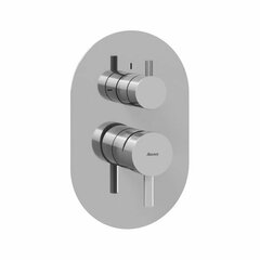 Ravak X070208 Смеситель скрытого монтажа ES 065.00CR.O2 ХРОМ (2 вывода) + нужен RB 07E.50 (X070234) фото