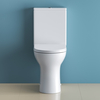 BelBagno BB045CPR/BB045/051SC Унитаз-компакт безободковый, цвет: белый