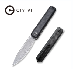 Фото Складной нож CIVIVI Exarch, сталь Damascus, Black G10