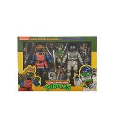 Коллекционная фигурка NECA TMNT: Samurai Adventure Space Target Haulathon Two Pack
