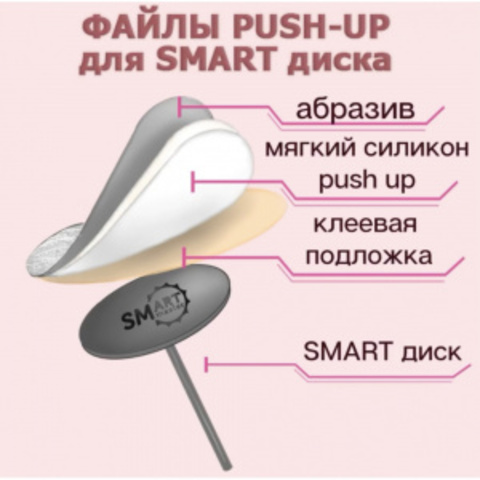 Smart PUSH UP (Пуш-ап) файл на диск L 25 шт 100 гр