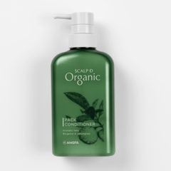 ANGFA Органический кондиционер для питания и восстановления волос «SCALP-D ORGANIC PACK CONDITONER» 350 мл.