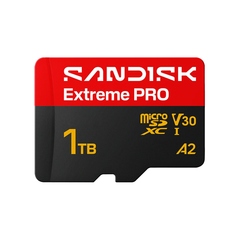 Карта памяти SanDisk Extreme Pro microSD UHS-I 1 ТБ, до 250/170 МБ/с (SDSQXCJ-1T00-GS6MA)