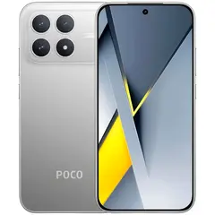 Смартфон Xiaomi Poco F8 Pro 12/256GB, Titanium Silver (Серебряный)