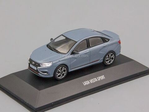 Lada Vesta Sport gray 1:43 DeAgostini Auto Legends New Era #22