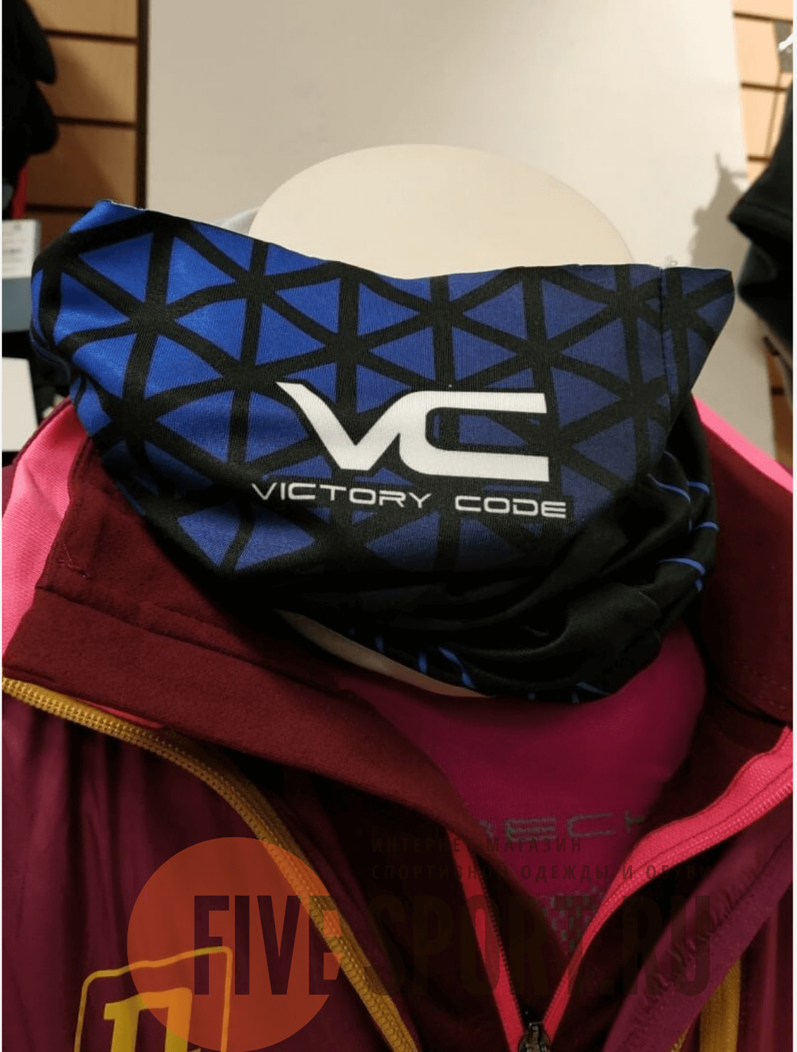 Victory Code Quantum многофункциональный бафф black-blue - 2