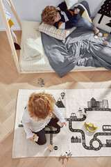 Детская кроватка Maralis из ясеня в виде вигвама 70 x 140 cm