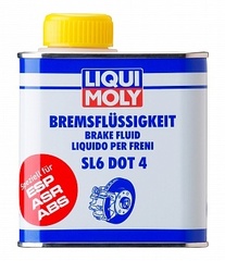 Жидкость тормозная DOT-4 Class 6 Liqui Moly для ESP, ASR, ABS (0,5л)