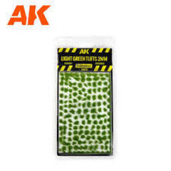 Имитация травы AK Interactive LIGHT GREEN TUFTS 2MM