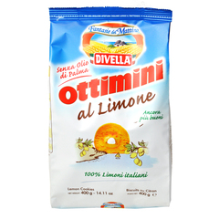 Divella Печенье Оттимини с лимоном 400 г