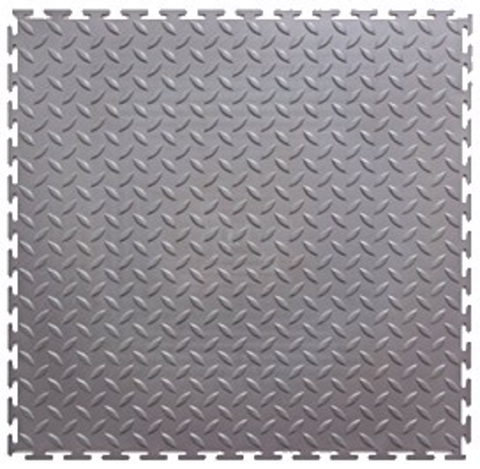 Модульное покрытие M-Tile - Hard Steel Синий | 500x500x7 мм
