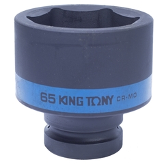 KING TONY (853565M) Головка торцевая ударная шестигранная 1", 65 мм