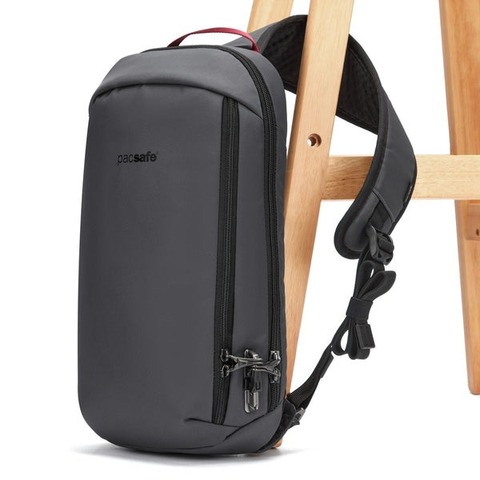 Картинка рюкзак однолямочный Pacsafe Pacsafe Vibe 325 серый - 3