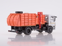 KAMAZ-43253 Garbage truck with manipulator MKM-4503 1:43 PAO KAMAZ