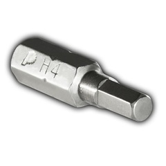 Бита отверточная ПРАКТИКА Профи HEX 4 х 25мм (2 шт) (035-677)