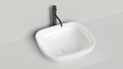 Salini Gloria 1102108G Раковина без донного клапана, цвет: белый