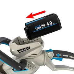 Ножницы аккумуляторные садовые DDE BlueTech HTB 5640 (нож 2-сторонний, 56 см, макс., диам., веток 18 мм, поворотная рукоятка, без ЗУ и АКБ) 909-334