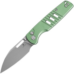 Фото Складной нож Bestech Knives Man Vector, сталь D2, рукоять алюминий, зеленый