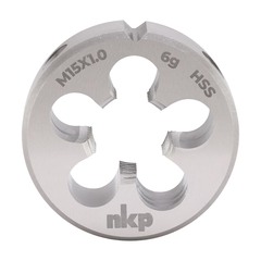 Плашка М15х1,0 DINEN22568 HSS 6g 38х10мм NKP 240153N