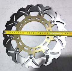 Диск тормозной передний золотой на SUZUKI GLADIUS /ABS 650 09-14, SV ABS / SV S ABS 650 07-21