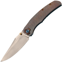 Фото Складной нож Assassin knives Ti-Rex, сталь Damascus, рукоять титан