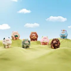 Случайный плюшевый брелок Giggle Monster: Marshmallow Dreams