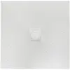 BelBagno TRAY-MR-UNO-A-90-35-W-BO Поддон из искусственного мрамора в комплекте с сифоном с белой матовой декоративной накладкой