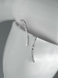 Серьги Штрих