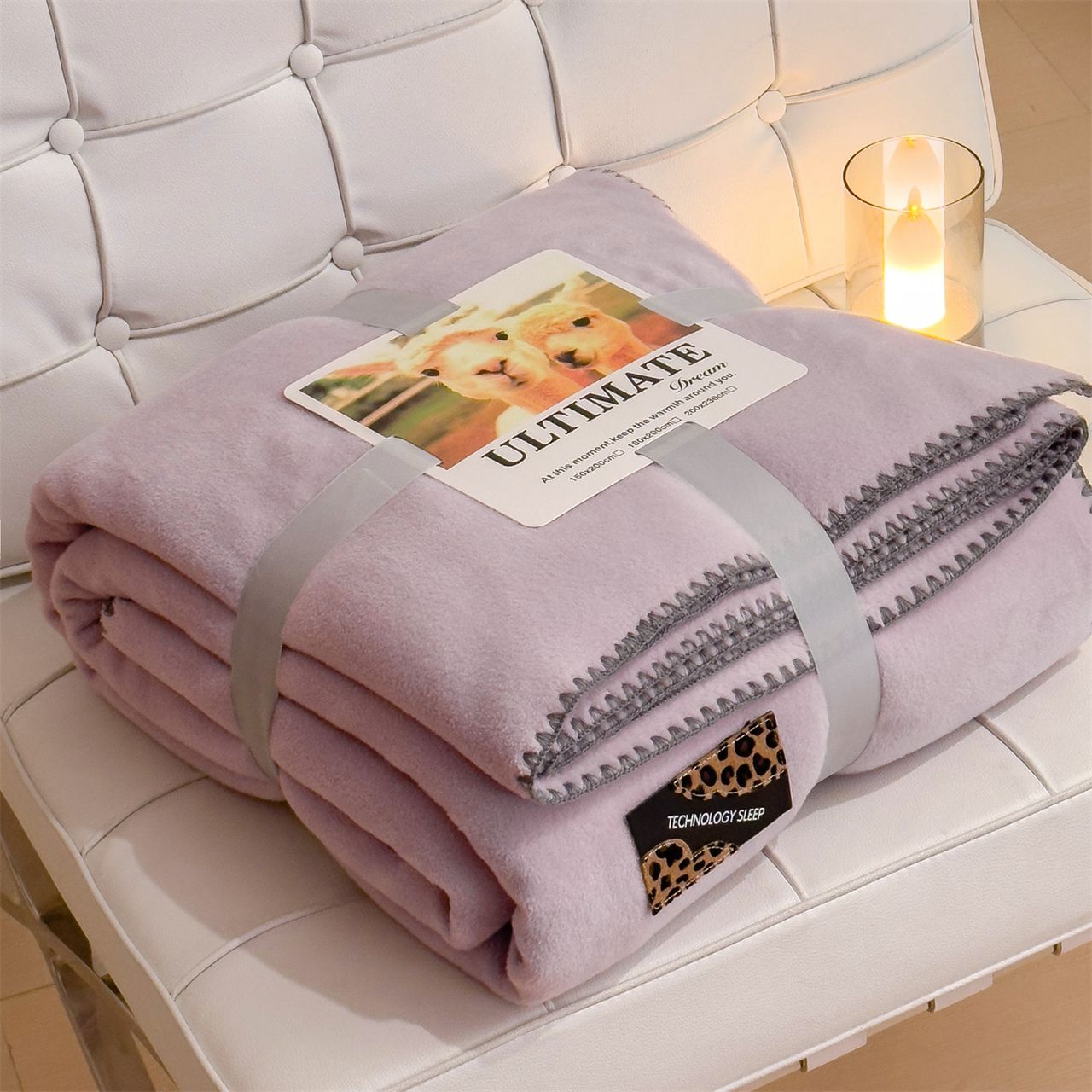 ZEPHYR HOME Плед  200х230 Сиреневый