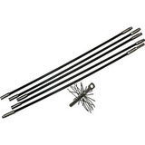 Комплект металлический щетка +держатель D120 - 8