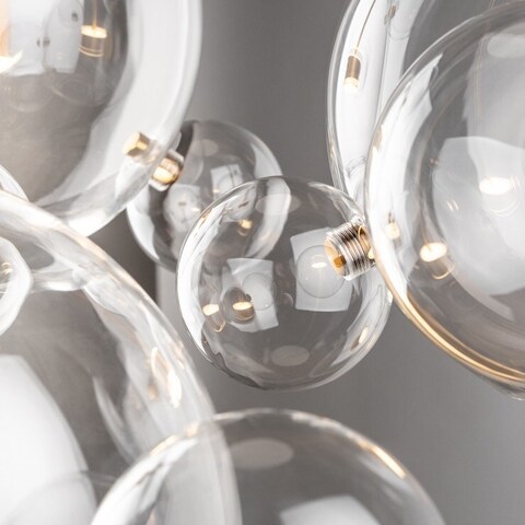 Люстра Balls Circular 14 Bubbles золото диаметр 40см.