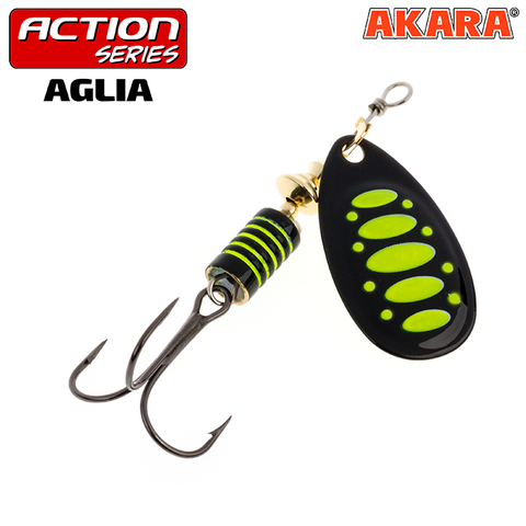 Блесна вращ. Akara Action Series Aglia 3 7 гр. 1/4 oz. A34