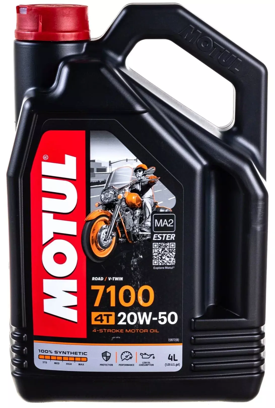 Синтетическое моторное масло Motul 7100 4T 20W50, 4 л