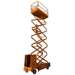 Подъемник самоходный GROST Tower Automotive 500-9 ( Sky 0.5-9 ) ножничного типа с питанием от аккумуляторов