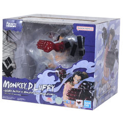 Фигурка Figuarts Zero One Piece: Monkey D.Luffy (GEAR 4) Battle of Monster on Onigashima (Б/У)
