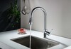 Aquatek Лугано AQ1784CR Смеситель для кухни с вытяжным изливом, цвет: хром