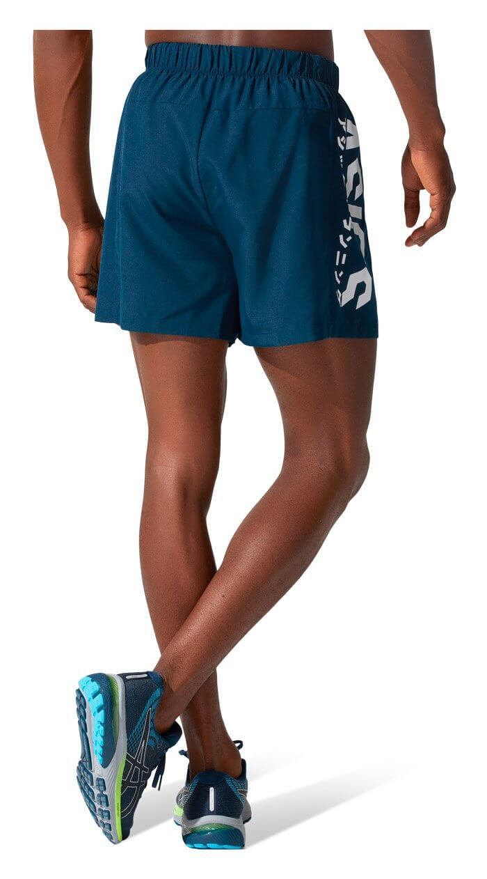 Asics Katakana 5" Short шорты для бега мужские темно-синие - 2
