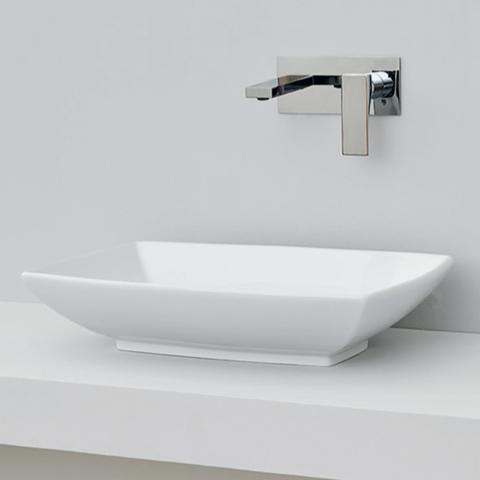 ArtCeram Jazz JZL002 05 00BI*0 BI MATT Раковина накладная, 60x40, цвет: белый