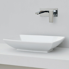 ArtCeram Jazz JZL002 05 00BI*0 BI MATT Раковина накладная, 60x40, цвет: белый фото